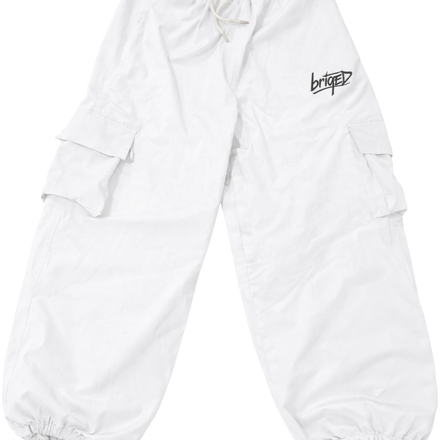 Briqed Snowpants "Cargo" White