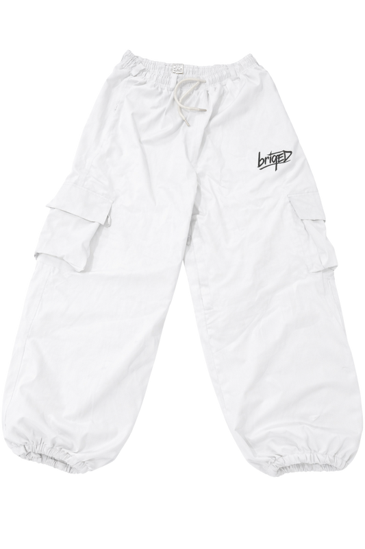 Briqed Snowpants "Cargo" White