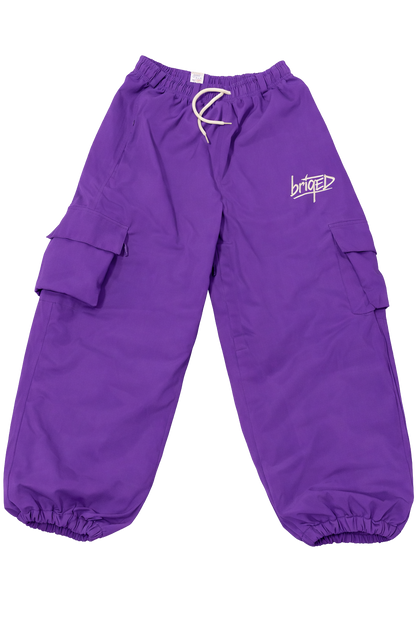 Briqed Snowpants "Cargo" Purple
